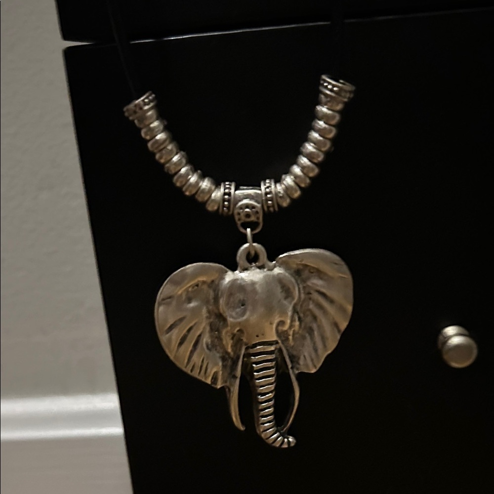Elephant Pendant Necklace